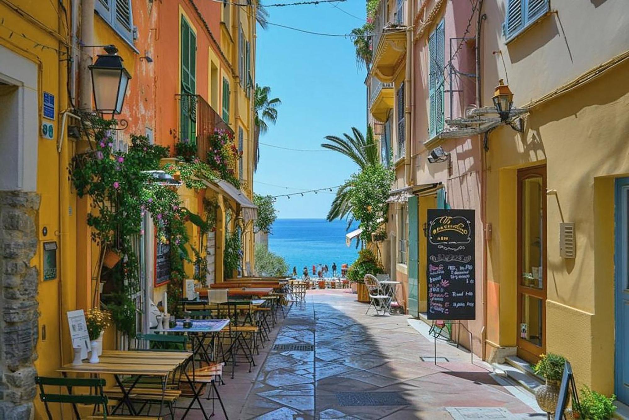456 Chemin De La Pinede Apartman Menton Kültér fotó