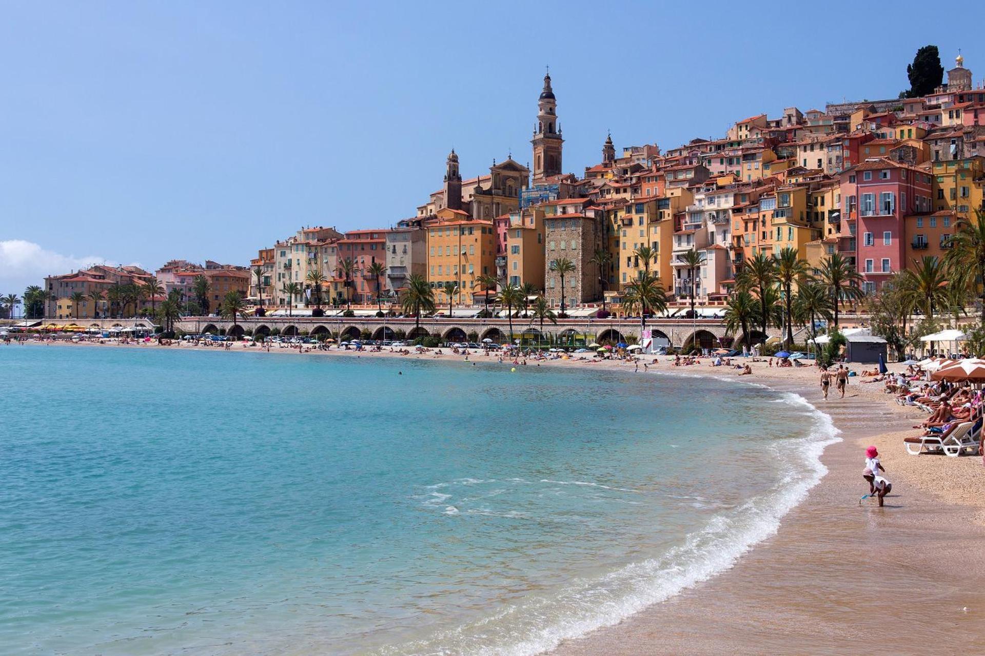 456 Chemin De La Pinede Apartman Menton Kültér fotó